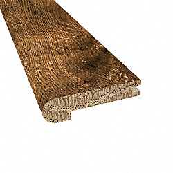 Prefinished Distressed Willow Manor Oak Hardwood 1/2 in thick x 2.75 in wide x 78 in Length Stair Nose